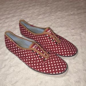 Keds polka dot shoes